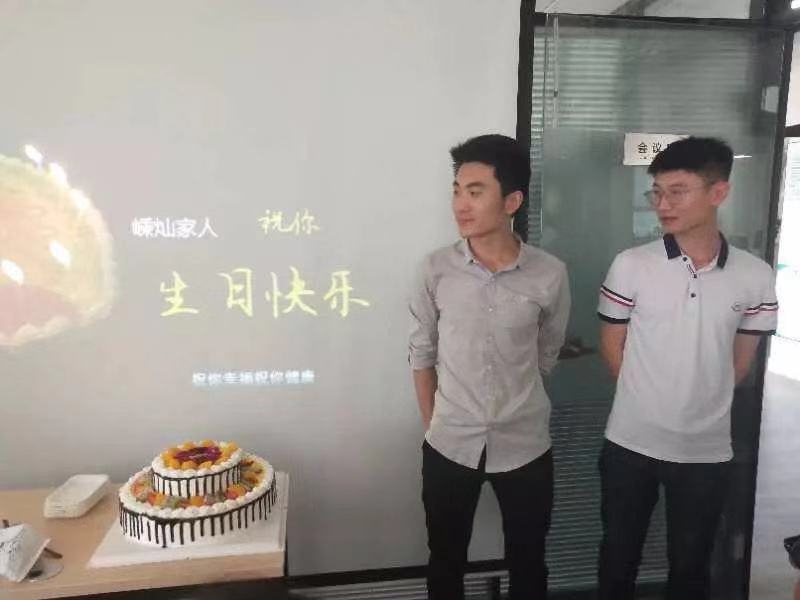 嵊燦大家庭的溫暖